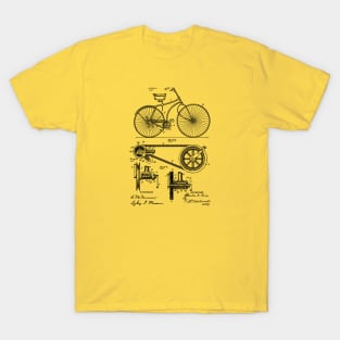 Bicycle Patent 1890 T-Shirt